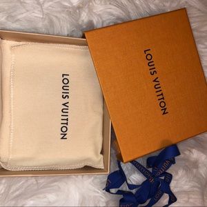 Mini Louis Vuitton box with dust bag